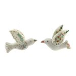 Home Society Ornament Dove set a 2