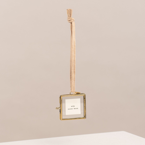 Hang lijstje Mijn eerste kerst