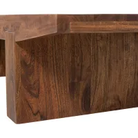 WOOOD Eron Salontafel Acaciahout Bruin
