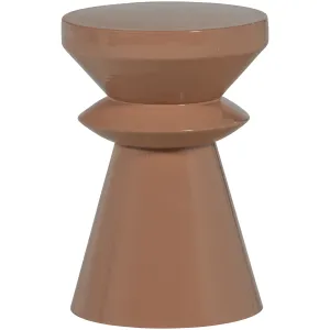 Fedde bijzettafel metaal oud roze WOOOD