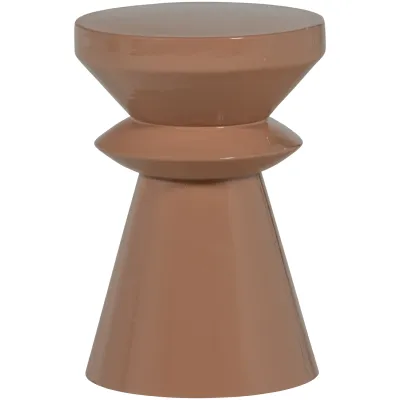 Fedde bijzettafel metaal oud roze WOOOD