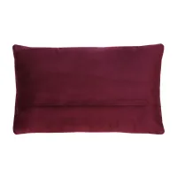 Kussen flower zand paars 55x35cm