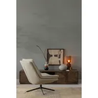 Gigi tafellamp gehamerd glas 51xØ15 cm bruin WOOOD