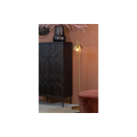 Staande lamp metaal antique brass