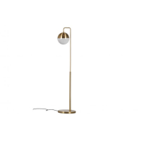 Staande lamp metaal antique brass