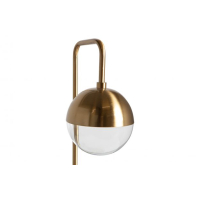 Staande lamp metaal antique brass