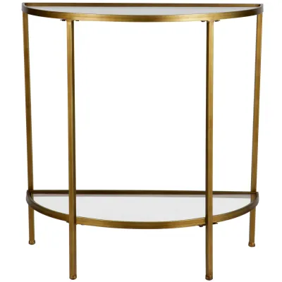 WOOOD Goddess sidetable antique braass