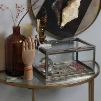WOOOD Goddess sidetable antique braass