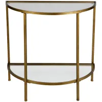 WOOOD Goddess sidetable antique braass