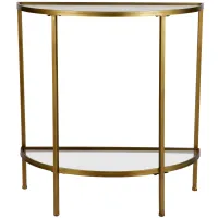 WOOOD Goddess sidetable antique braass