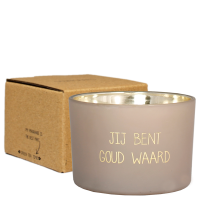 Sojakaars - Jij bent goud waard - Geur: Fig's Delight