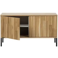 WOOOD New Gravure TV Meubel 100 cm eiken blanke lak 