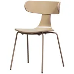 Form houten stoel metalen poot zand WOOOD