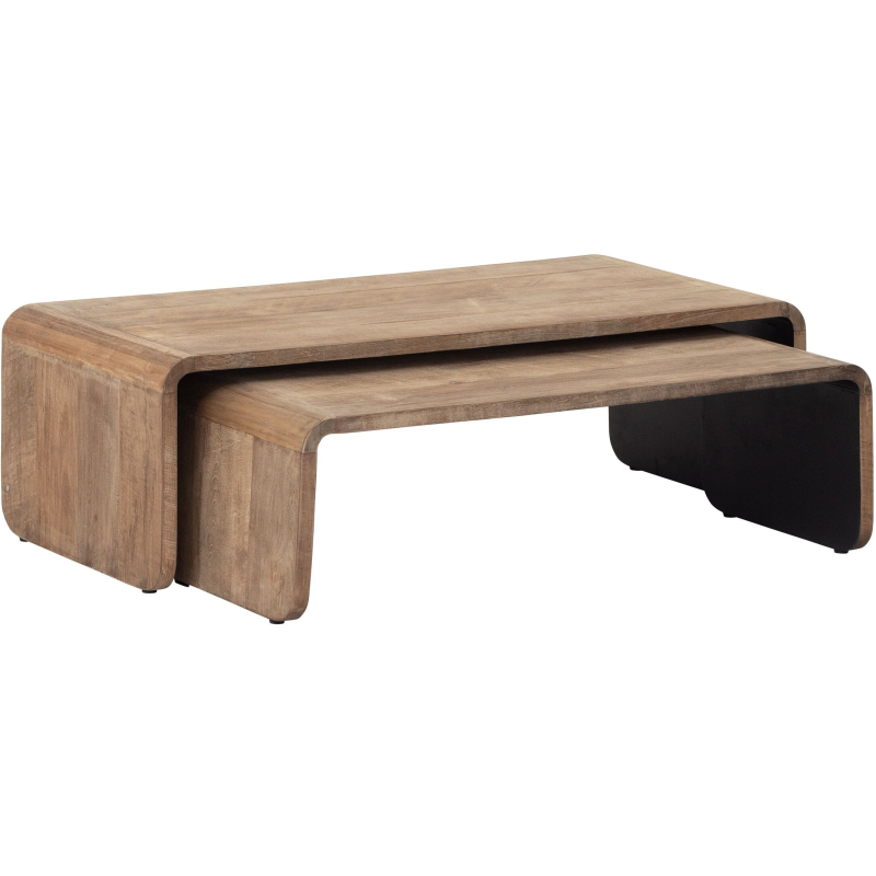 DTP Home Evo salontafelset gerecycled teakhout
