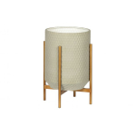 Juul plantenpot metaal betongrijs