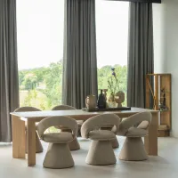 WOOOD Kella 1-Deurs Kast Mango Hout Naturel