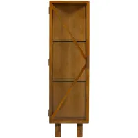 WOOOD Kella 1-Deurs Kast Mango Hout Naturel