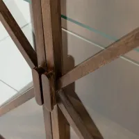 WOOOD Kella 2-Deurs Kast Mango Hout Bruin