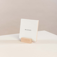 Tegeltje Kerstliefs in houder IK PAK JE IN