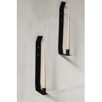 Langaryd wandkandelaar zwart Storefactory