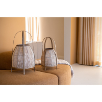 Lantaarn rotan linnen