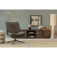 Laurel Bijzettafel met Spikkels Beige WOOOD