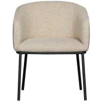 Leon eetkamerstoel naturel melange