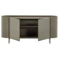 WOOOD Liora TV Meubel Dressoir Hoogglans Groen