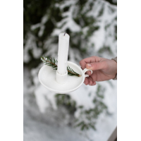 Ljunggarden kandelaar wit keramiek Storefactory