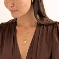 Maansteen Edelsteen Vergulde Hanger A Beautiful Story