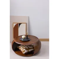 WOOOD Cole Salontafel Mango Hout Bruin