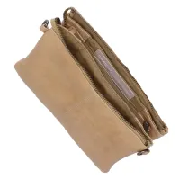 MicMacbags Porto Schoudertas - 016 taupe
