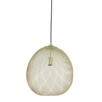 Hanglamp Ø40X45 cm Moroc goud	