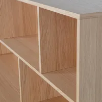 WOOOD New Gravure wandkast eiken blanke lak