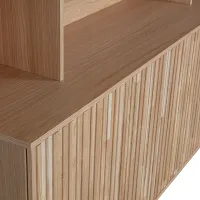 WOOOD New Gravure wandkast eiken blanke lak