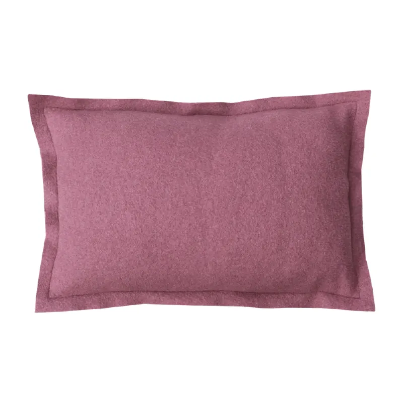 Kussen Boiled Wool Cerise 40x56 cm Thuis met Moon
