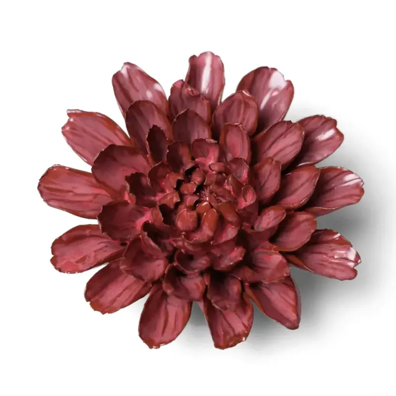 Blush Dahlia keramieken muurbloem