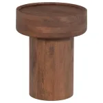 WOOOD Dara Bijzettafel Mangohout Bruin