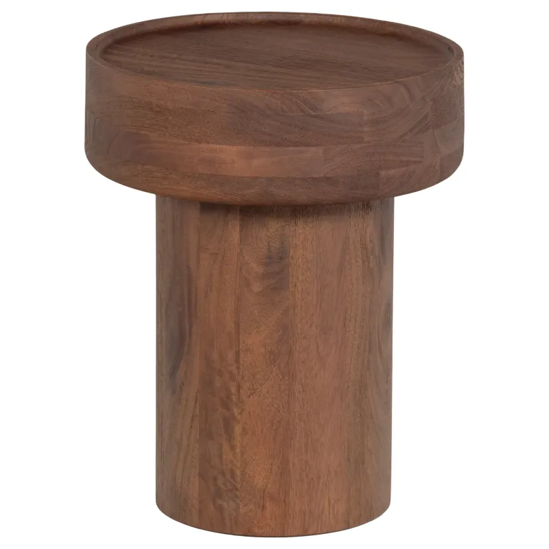 WOOOD Dara Bijzettafel Mangohout Bruin