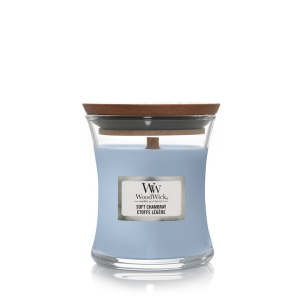 Woodwick Soft Chambray Mini Candle
