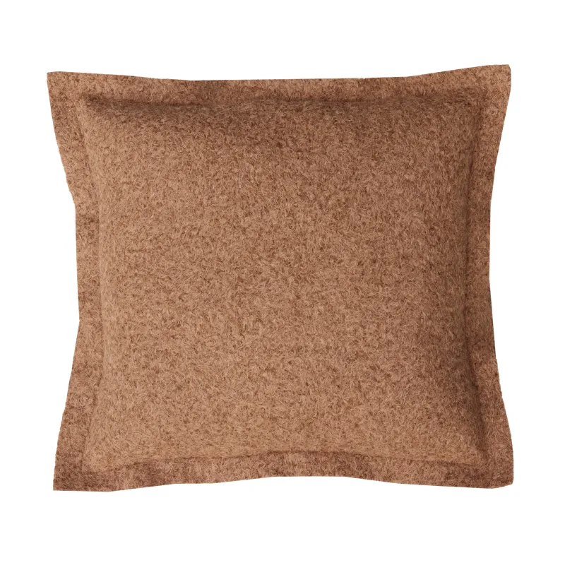Kussen Wol Bouclé Mocha Mousse 55x55 cm Thuis met Moon