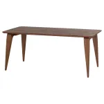 WOOOD Rubo eettafel 180X95 cm mangohout bruin