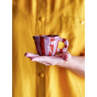 Nini Cup Rose Stoneware Bloomingville