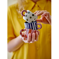 Nini Cup Rose Stoneware Bloomingville