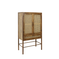 Kast Nipas mangohout bruin