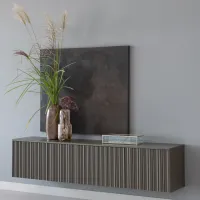 NOVA TV MEUBEL 200 CM GRENEN TRUFFEL BRUIN [fsc]