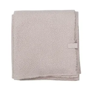 Plaid bouclé zand 150x170cm