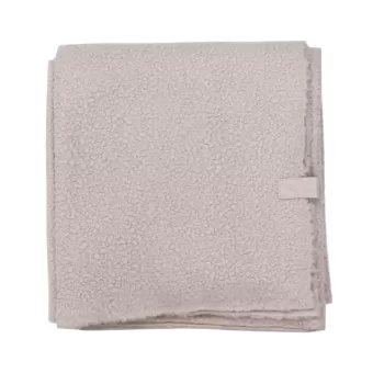 Plaid bouclé zand 150x170cm