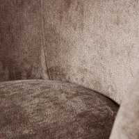 WOOOD Popular Draaifauteuil Taupe