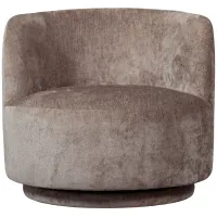 WOOOD Popular Draaifauteuil Taupe